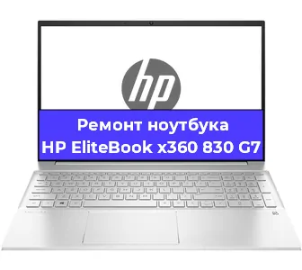 Чистка от пыли и замена термопасты на ноутбуке HP EliteBook x360 830 G7 в Екатеринбурге